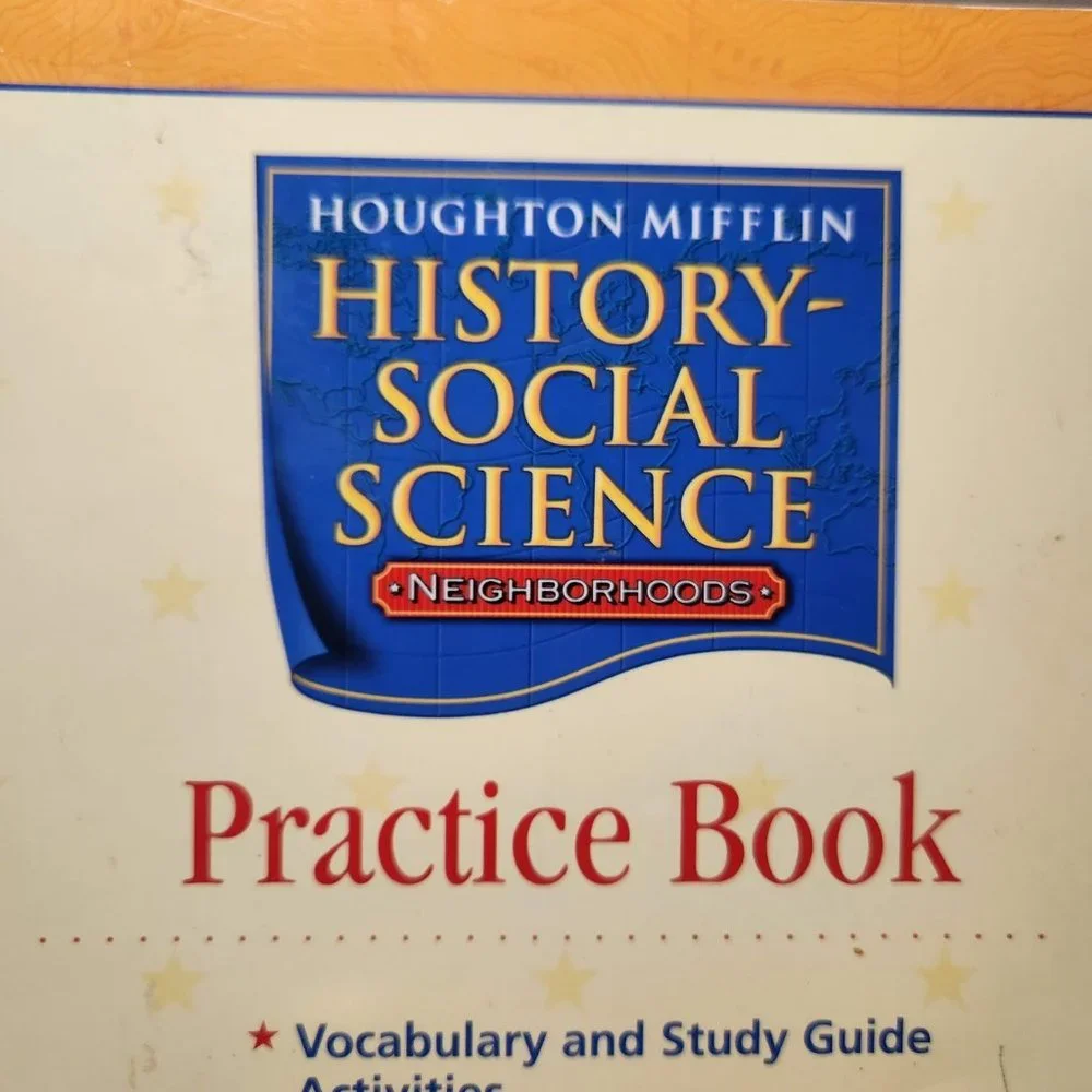 Houghton Mifflin Social Studies Practice Book Consmble L2 Workbook Neighborhoods